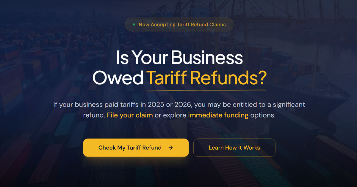 Tariff Refund Recovery | Claim Overpaid Duties Fast